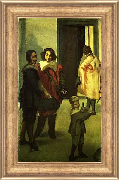 Картина в раме - Les cavaliers espagnols. Эдуард Мане Картина в раме - Les cavaliers espagnols. Эдуард Мане
