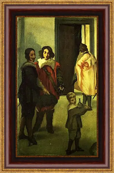 Картина в раме - Les cavaliers espagnols. Эдуард Мане Картина в раме - Les cavaliers espagnols. Эдуард Мане
