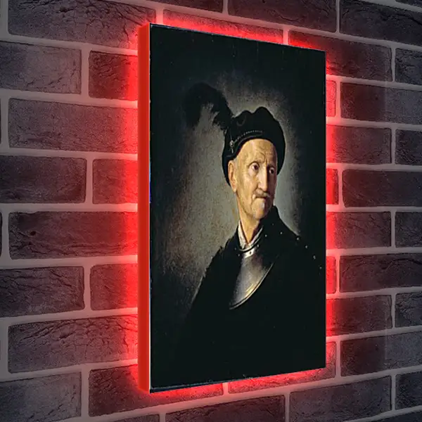 Лайтбокс световая панель - Portrait of a Man. Рембрандт Лайтбокс световая панель - Portrait of a Man. Рембрандт