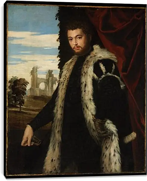 Постер на подрамнике - Portrait of a Man. Паоло Веронезе Постер на подрамнике - Portrait of a Man. Паоло Веронезе