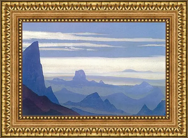 Картина в раме - Кучарами. Рерих Николай Картина в раме - Кучарами. Рерих Николай