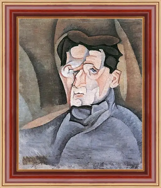 Картина в раме - Portrait Maurice Raynal. Хуан Грис Картина в раме - Portrait Maurice Raynal. Хуан Грис