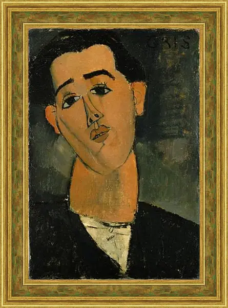 Картина в раме - Amedeo Modigliani. Хуан Грис Картина в раме - Amedeo Modigliani. Хуан Грис