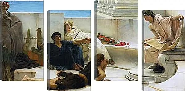 Модульная картина - Reading from Homer. Лоуренс Альма-Тадема Модульная картина - Reading from Homer. Лоуренс Альма-Тадема