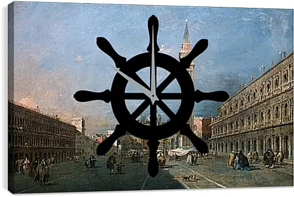 Часы картина - Venice. Франческо Гварди Часы картина - Venice. Франческо Гварди