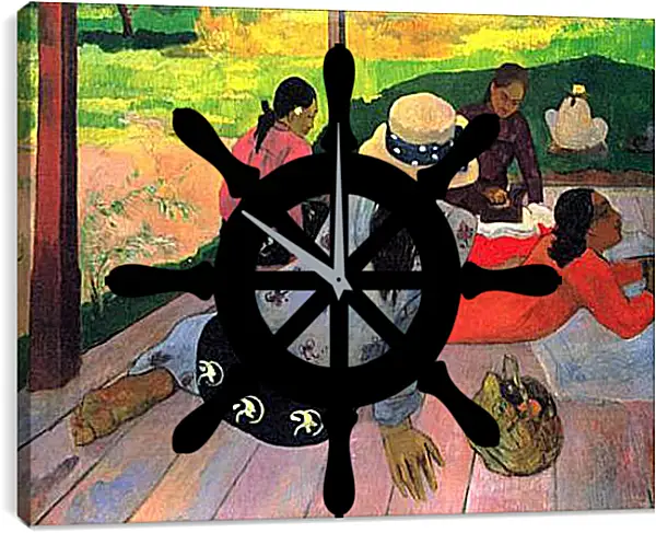 Часы картина - The Siesta Часы картина - The Siesta