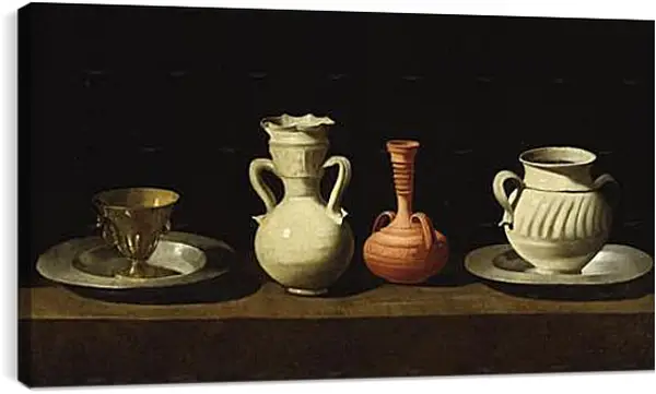 Постер на подрамнике - Still Life. Франсиско де Сурбаран Постер на подрамнике - Still Life. Франсиско де Сурбаран