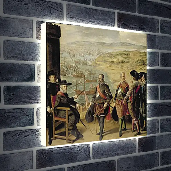 Лайтбокс световая панель - The Defense of Cadiz againts the English. Оборона Кадиса против англичан. Франсиско де Сурбаран Лайтбокс световая панель - The Defense of Cadiz againts the English. Оборона Кадиса против англичан. Франсиско де Сурбаран