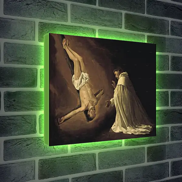 Лайтбокс световая панель - The Apostle Saint Peter appearing to Saint Peter Nalosco. Явление апостола Петра святому Петру Ноласко. Франсиско де Сурбаран Лайтбокс световая панель - The Apostle Saint Peter appearing to Saint Peter Nalosco. Явление апостола Петра святому Петру Ноласко. Франсиско де Сурбаран