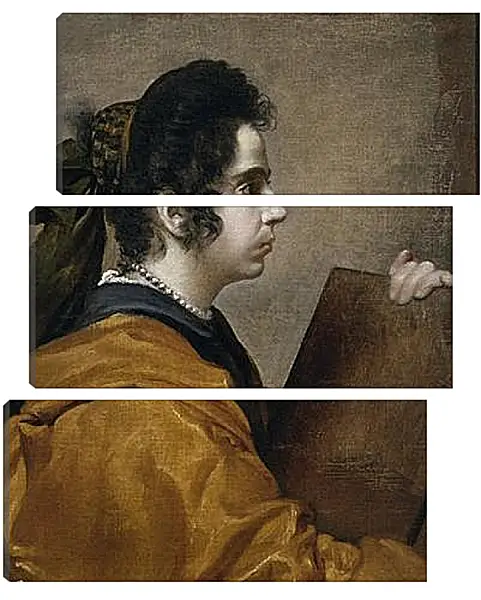 Модульная картина - Juana Pacheco Wife of the Artist. Диего Веласкес Модульная картина - Juana Pacheco Wife of the Artist. Диего Веласкес