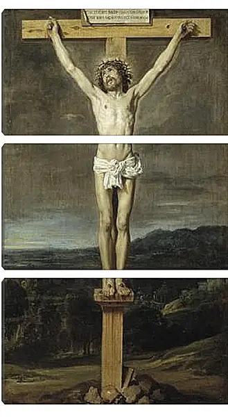 Модульная картина - Christ on the Cross. Диего Веласкес Модульная картина - Christ on the Cross. Диего Веласкес