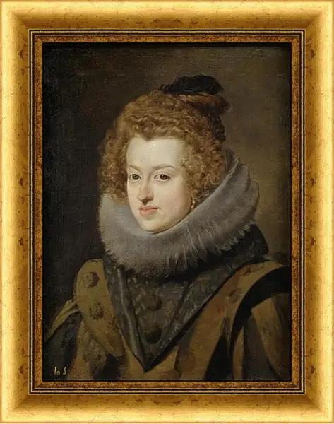 Картина в раме - Maria de Austria Queen of Hungary. Диего Веласкес Картина в раме - Maria de Austria Queen of Hungary. Диего Веласкес