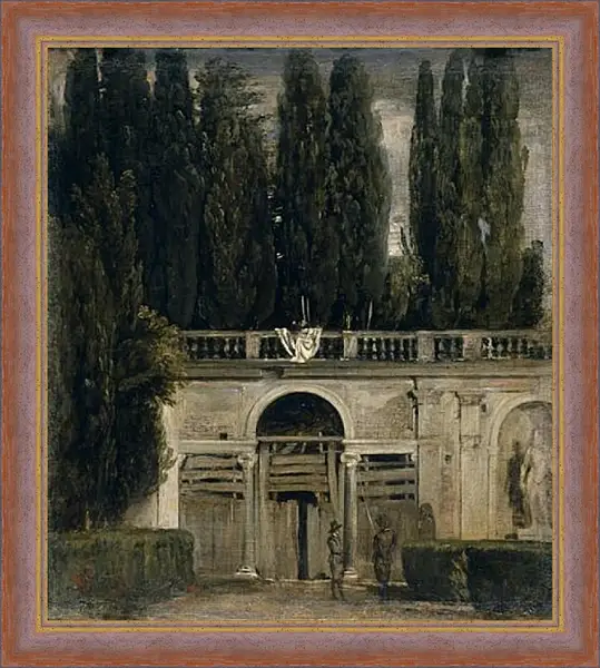 Картина в раме - The Medici Gardens in Rome. Диего Веласкес Картина в раме - The Medici Gardens in Rome. Диего Веласкес