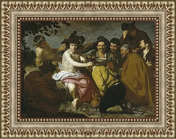 Картина в раме - The Triumph of Bacchus or the Drinkers. Диего Веласкес Картина в раме - The Triumph of Bacchus or the Drinkers. Диего Веласкес