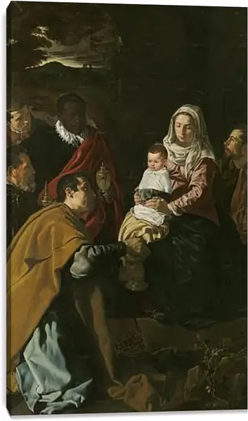 Постер на подрамнике - Adorationof the Magi. Диего Веласкес Постер на подрамнике - Adorationof the Magi. Диего Веласкес