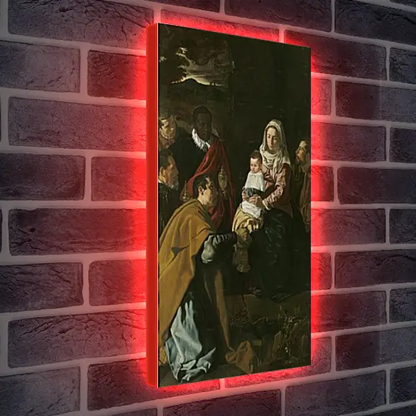 Лайтбокс световая панель - Adorationof the Magi. Диего Веласкес Лайтбокс световая панель - Adorationof the Magi. Диего Веласкес