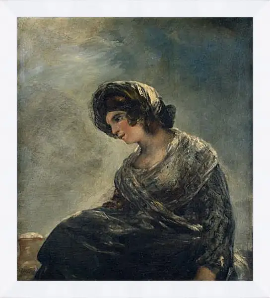 Картина в раме - The Milkmaid of Bordeaux. Франсиско Гойя Картина в раме - The Milkmaid of Bordeaux. Франсиско Гойя