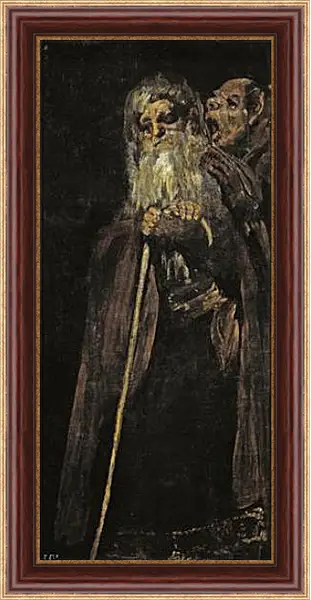 Картина в раме - Two Friars. Франсиско Гойя Картина в раме - Two Friars. Франсиско Гойя