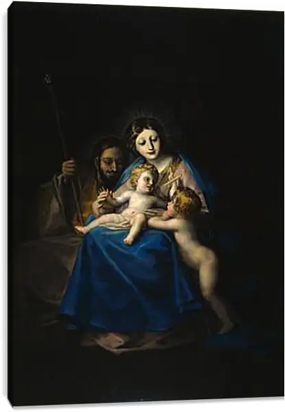 Постер на подрамнике - The Holy Family. Франсиско Гойя Постер на подрамнике - The Holy Family. Франсиско Гойя