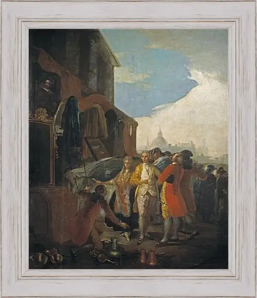 Картина в раме - The Fair in Madrid. Франсиско Гойя Картина в раме - The Fair in Madrid. Франсиско Гойя