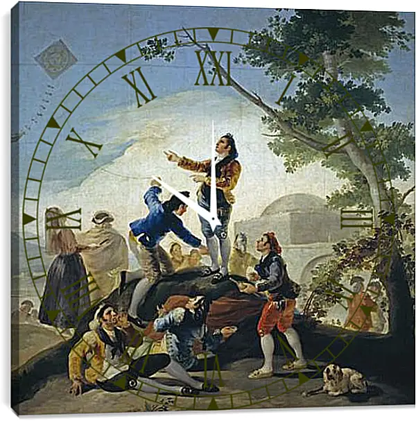 Часы картина - The Kite. Франсиско Гойя Часы картина - The Kite. Франсиско Гойя