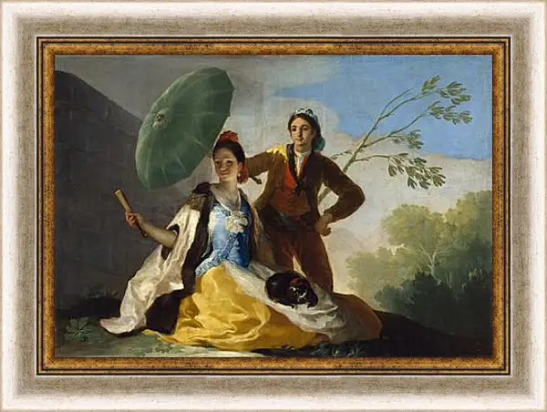 Картина в раме - The Parasol. Франсиско Гойя Картина в раме - The Parasol. Франсиско Гойя