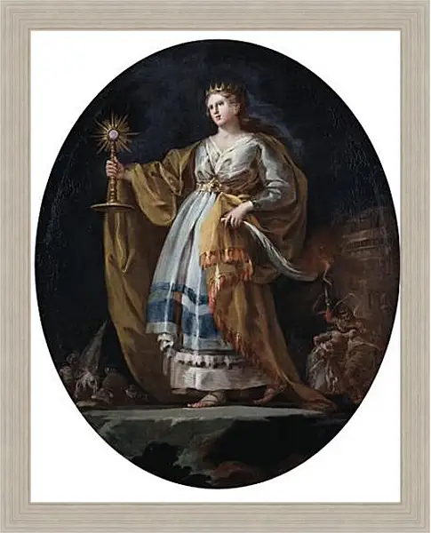 Картина в раме - Saint Barbara. Франсиско Гойя Картина в раме - Saint Barbara. Франсиско Гойя