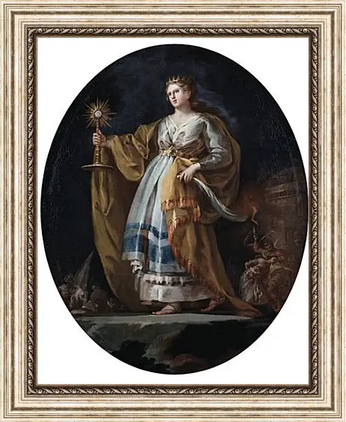 Картина в раме - Saint Barbara. Франсиско Гойя Картина в раме - Saint Barbara. Франсиско Гойя