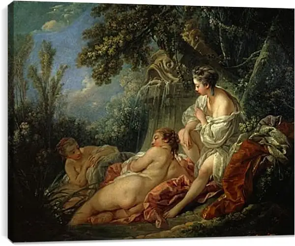 Постер на подрамнике - The Four Seasons Summer. Франсуа Буше Постер на подрамнике - The Four Seasons Summer. Франсуа Буше