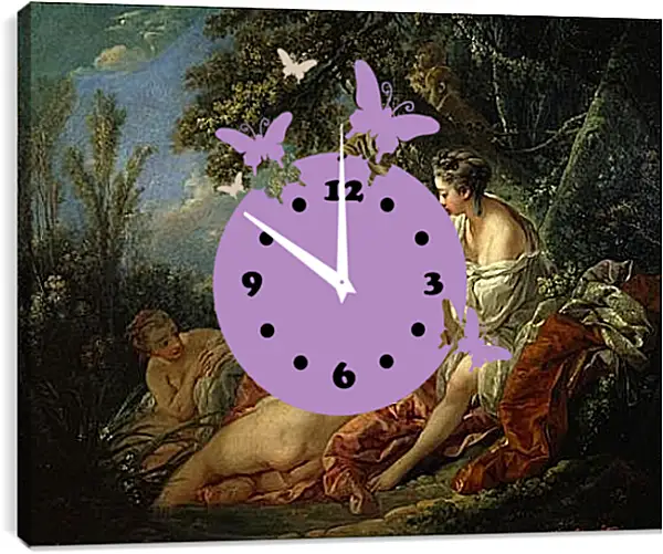 Часы картина - The Four Seasons Summer. Франсуа Буше Часы картина - The Four Seasons Summer. Франсуа Буше