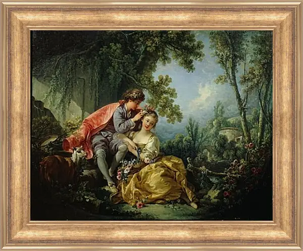 Картина в раме - The Four Seasons Spring. Франсуа Буше Картина в раме - The Four Seasons Spring. Франсуа Буше