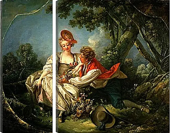 Модульная картина - The Four Seasons Autumn. Франсуа Буше Модульная картина - The Four Seasons Autumn. Франсуа Буше