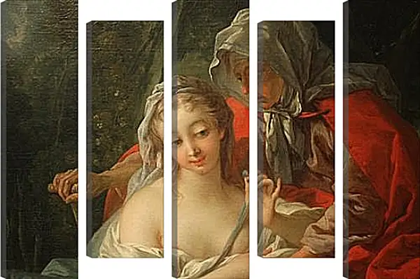 Модульная картина - Vertumnus and Pomona. Франсуа Буше Модульная картина - Vertumnus and Pomona. Франсуа Буше