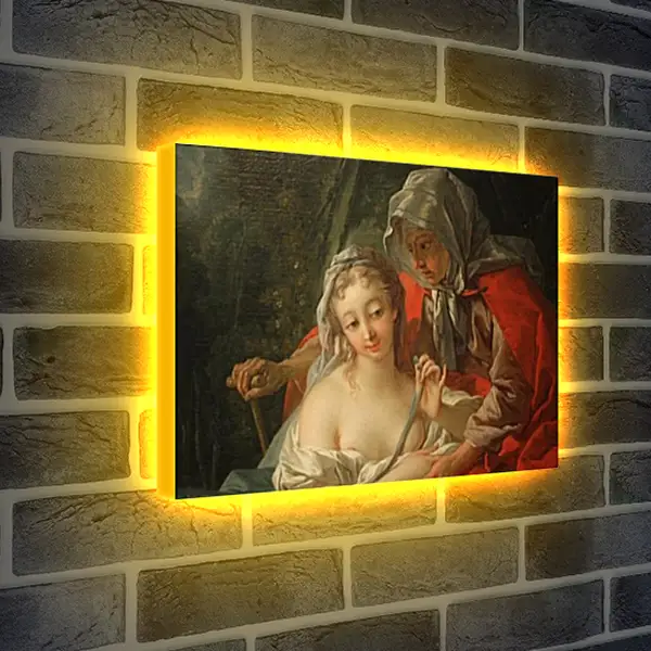 Лайтбокс световая панель - Vertumnus and Pomona. Франсуа Буше Лайтбокс световая панель - Vertumnus and Pomona. Франсуа Буше