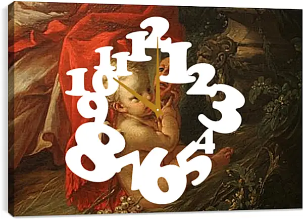 Часы картина - Earth Vertumnus and Pomona. Франсуа Буше Часы картина - Earth Vertumnus and Pomona. Франсуа Буше