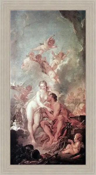Картина в раме - Венера и Марс. Франсуа Буше Картина в раме - Венера и Марс. Франсуа Буше