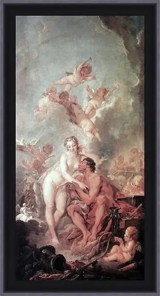 Картина в раме - Венера и Марс. Франсуа Буше Картина в раме - Венера и Марс. Франсуа Буше