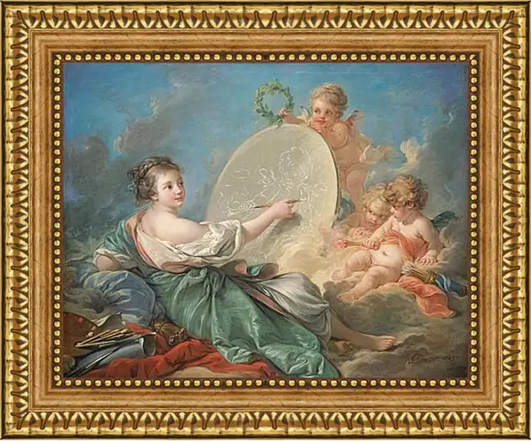 Картина в раме - French. Франсуа Буше Картина в раме - French. Франсуа Буше