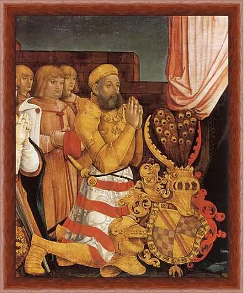 Картина в раме - Votivtafel Christoph. Ханс Бальдунг Картина в раме - Votivtafel Christoph. Ханс Бальдунг