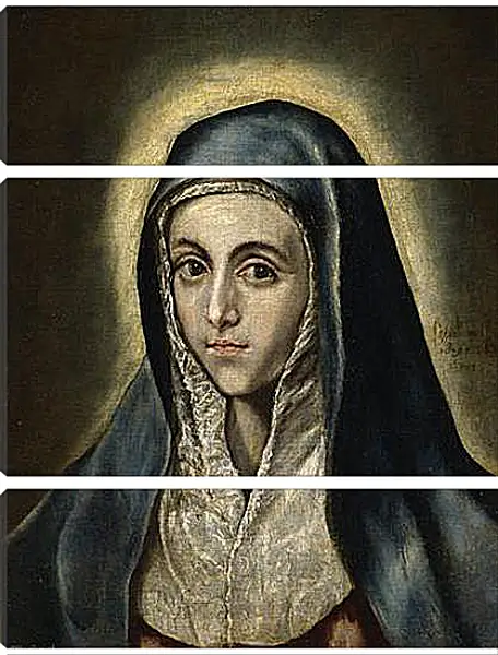 Модульная картина - The Virgin Mary. Эль Греко Модульная картина - The Virgin Mary. Эль Греко
