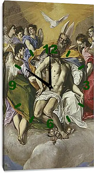 Часы картина - The Trinity. Эль Греко Часы картина - The Trinity. Эль Греко