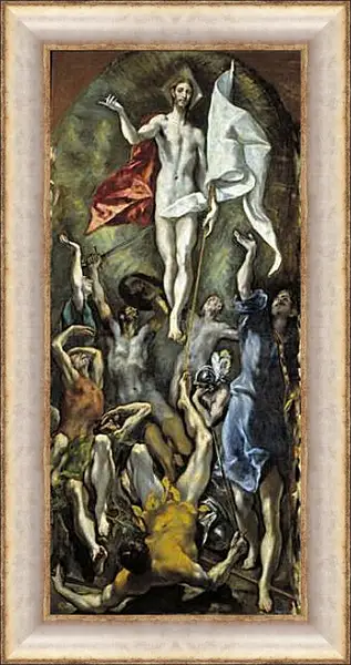 Картина в раме - The Resurrection. Эль Греко Картина в раме - The Resurrection. Эль Греко
