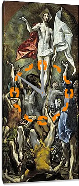 Часы картина - The Resurrection. Эль Греко Часы картина - The Resurrection. Эль Греко