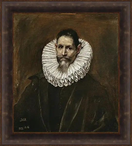 Картина в раме - The Licenciate Jeronimo de Cevallos 2. Эль Греко Картина в раме - The Licenciate Jeronimo de Cevallos 2. Эль Греко