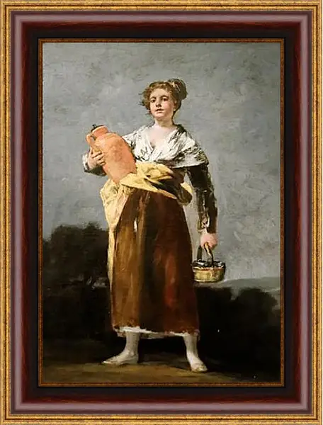 Картина в раме - The water carrier. Франсиско Гойя Картина в раме - The water carrier. Франсиско Гойя