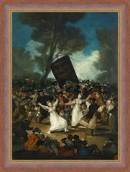 Картина в раме - El Aquro Galdiano. Франсиско Гойя Картина в раме - El Aquro Galdiano. Франсиско Гойя