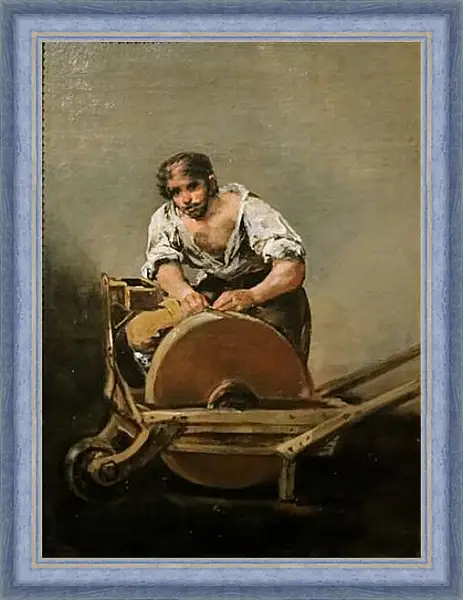 Картина в раме - Grindstone. Франсиско Гойя Картина в раме - Grindstone. Франсиско Гойя