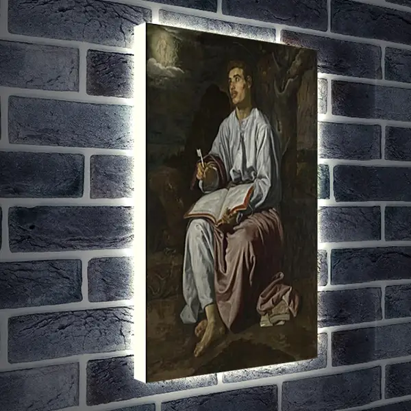 Лайтбокс световая панель - Saint John the Evangelist on the Island of patmos. Диего Веласкес Лайтбокс световая панель - Saint John the Evangelist on the Island of patmos. Диего Веласкес