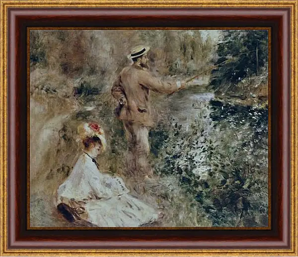 Картина в раме - The Fishman. Пьер Огюст Ренуар Картина в раме - The Fishman. Пьер Огюст Ренуар