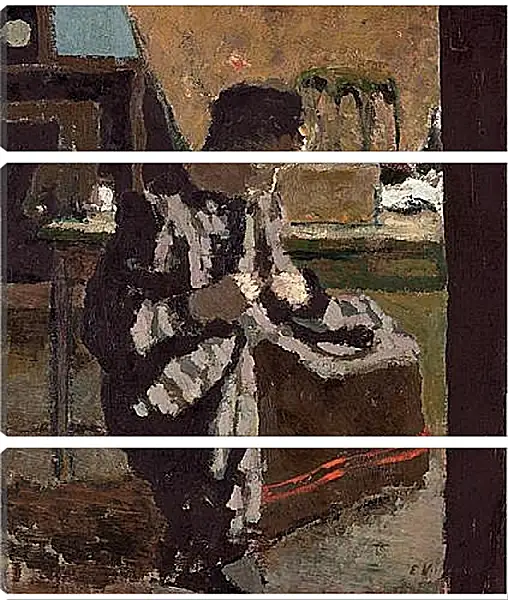 Модульная картина - La couture. Эдуар Вюйар Модульная картина - La couture. Эдуар Вюйар